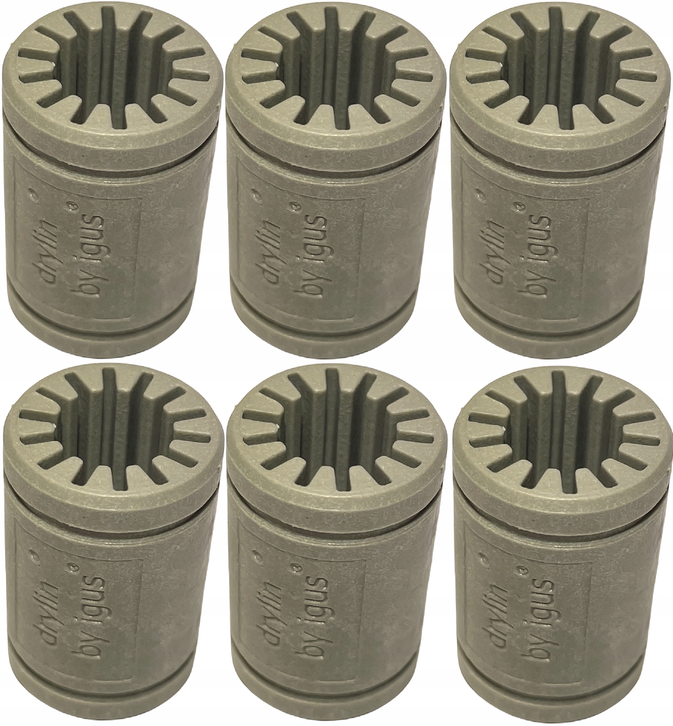 

Zestaw 6 x Igus LM10UU RJ4JP-01-10 Łożysko liniowe