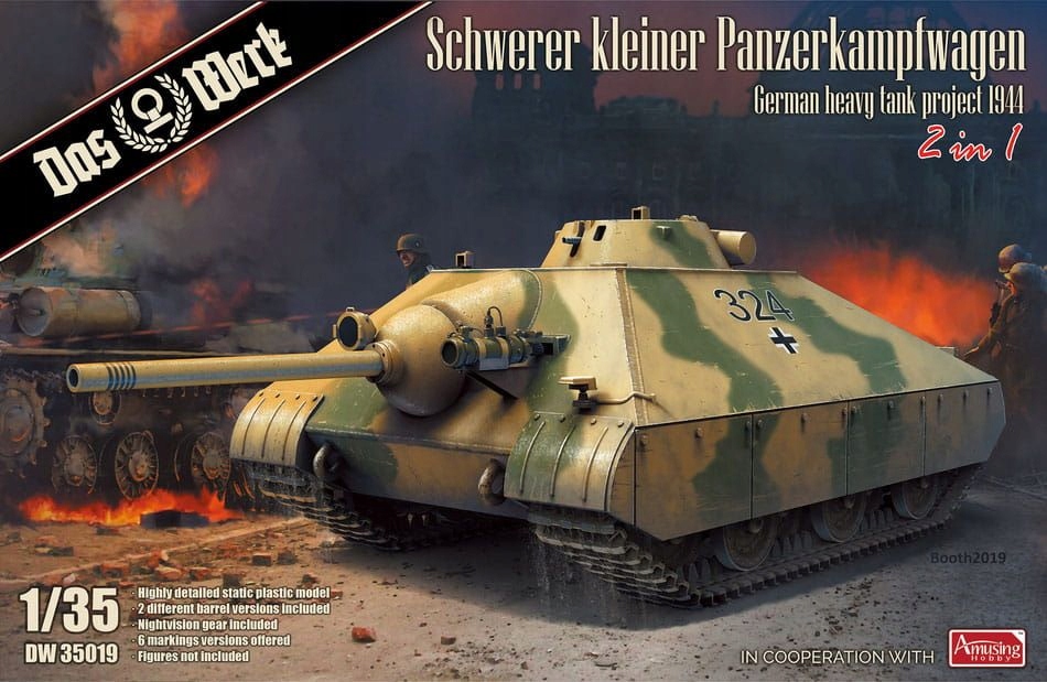 Schwerer kleiner Panzerkampfwagen 1:35 Das Werk 35019