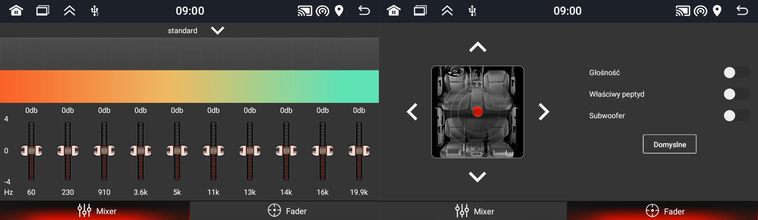 RADIO VW EOS 2006 - 2016 TRANSPORTER T5 LIFT 2009 - 2015 AMAROK 2010 - 2020 Radio informacja RDS pasmo AM pasmo FM