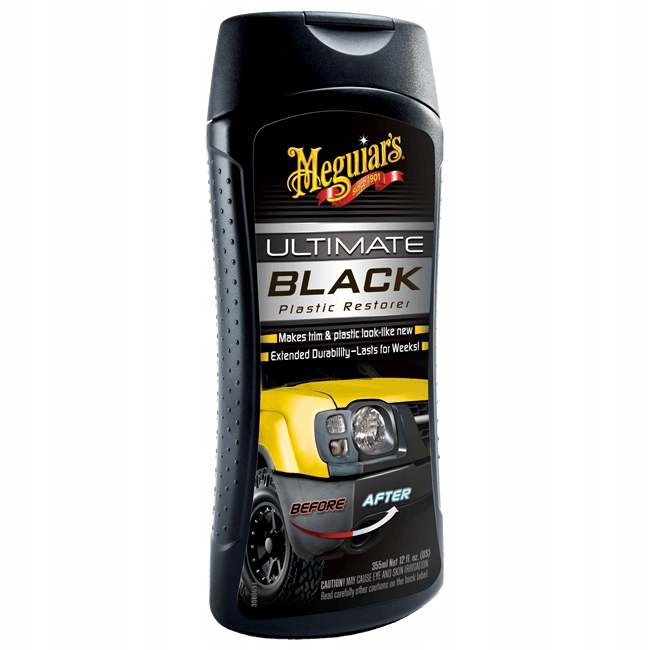 Meguiar's Ultimate Black Plastic restorer 355ml Żel do plastików