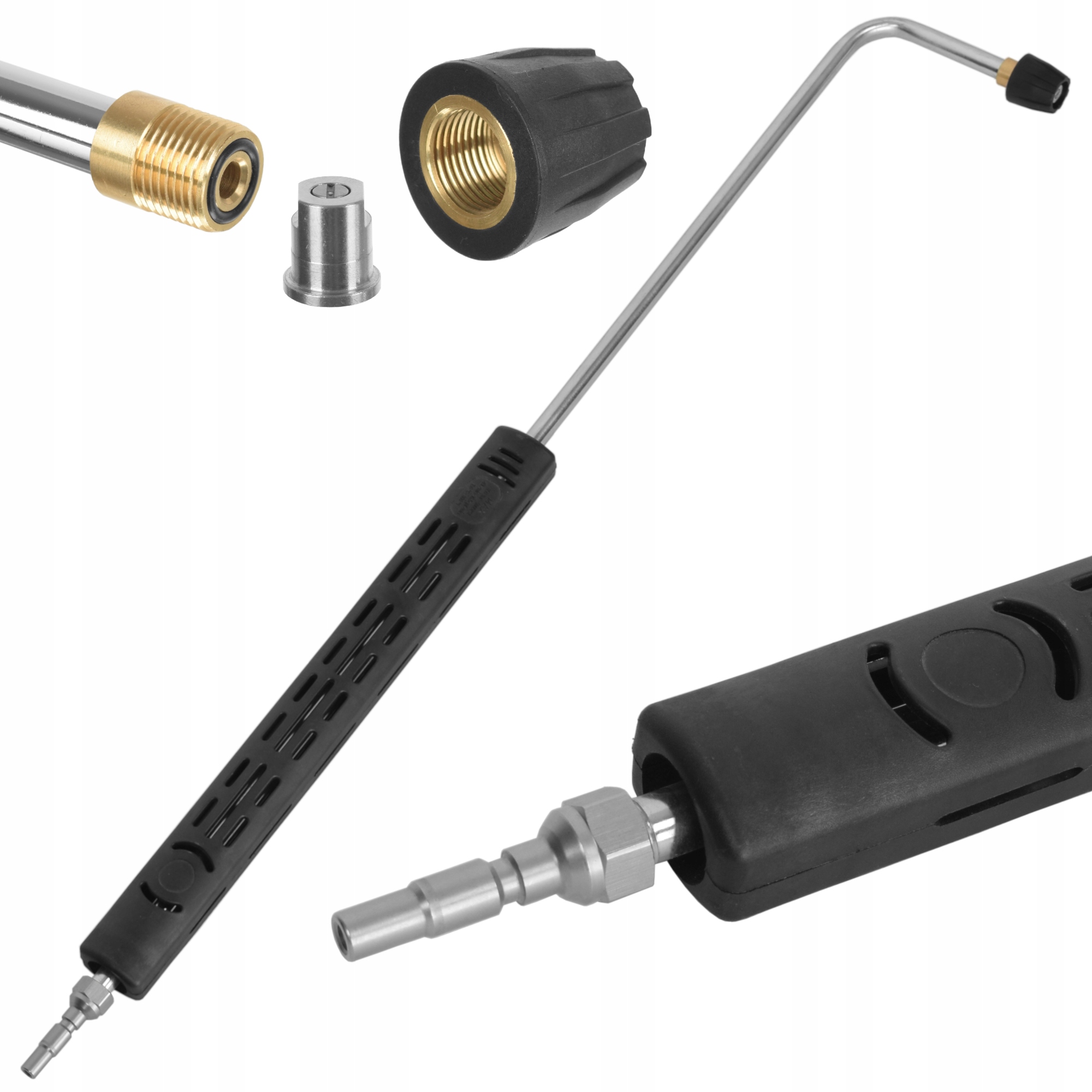 Úhlová tryska 1/4" závit pro podvozky myčky Kranzle 1050 P Ts Tst 900 mm