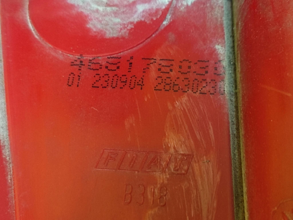 FIAT PUNTO II light right rear part