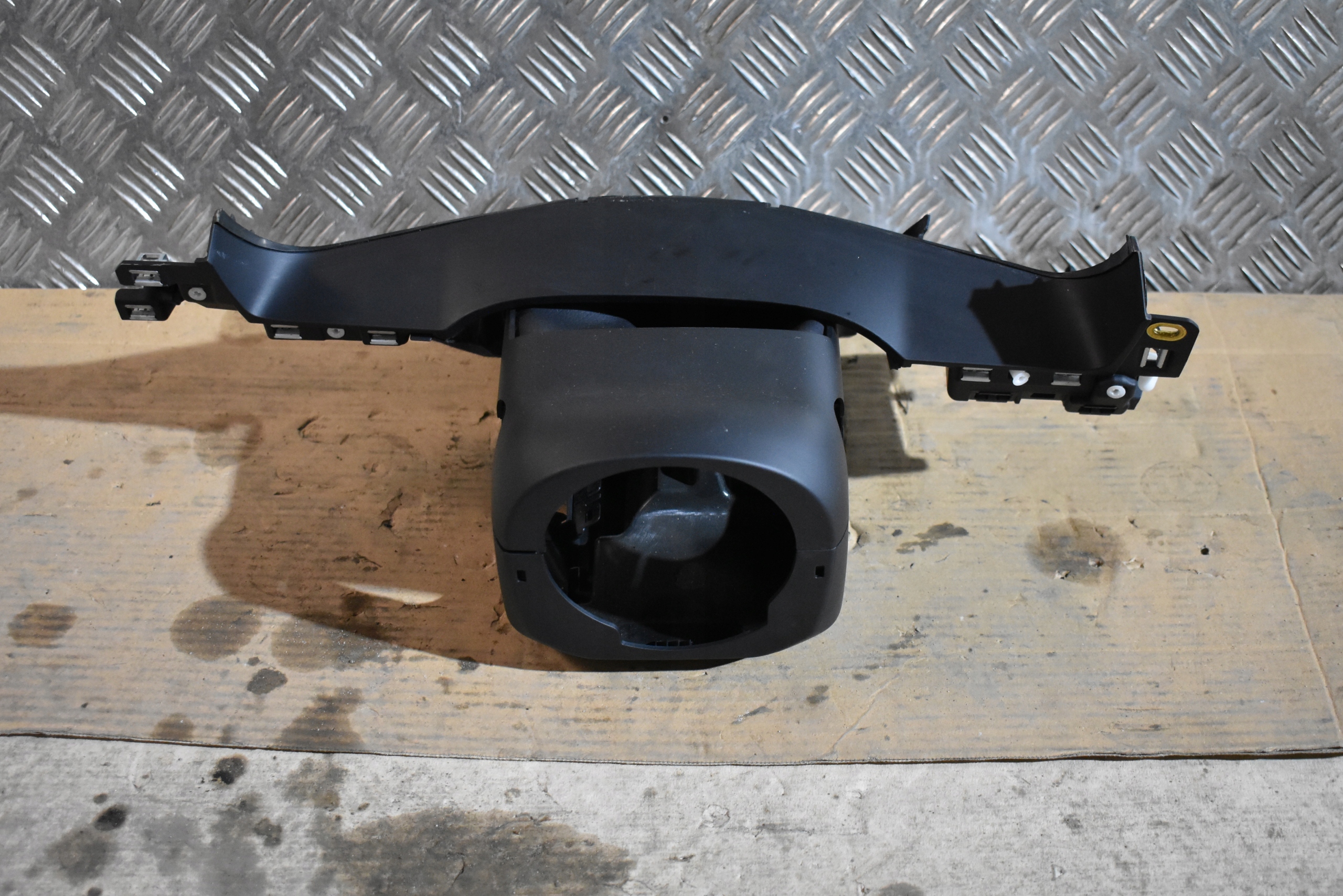 Blende Abdeckung der Lenksäule des Lenkrads Leder PORSCHE CAYENNE 9Y 1