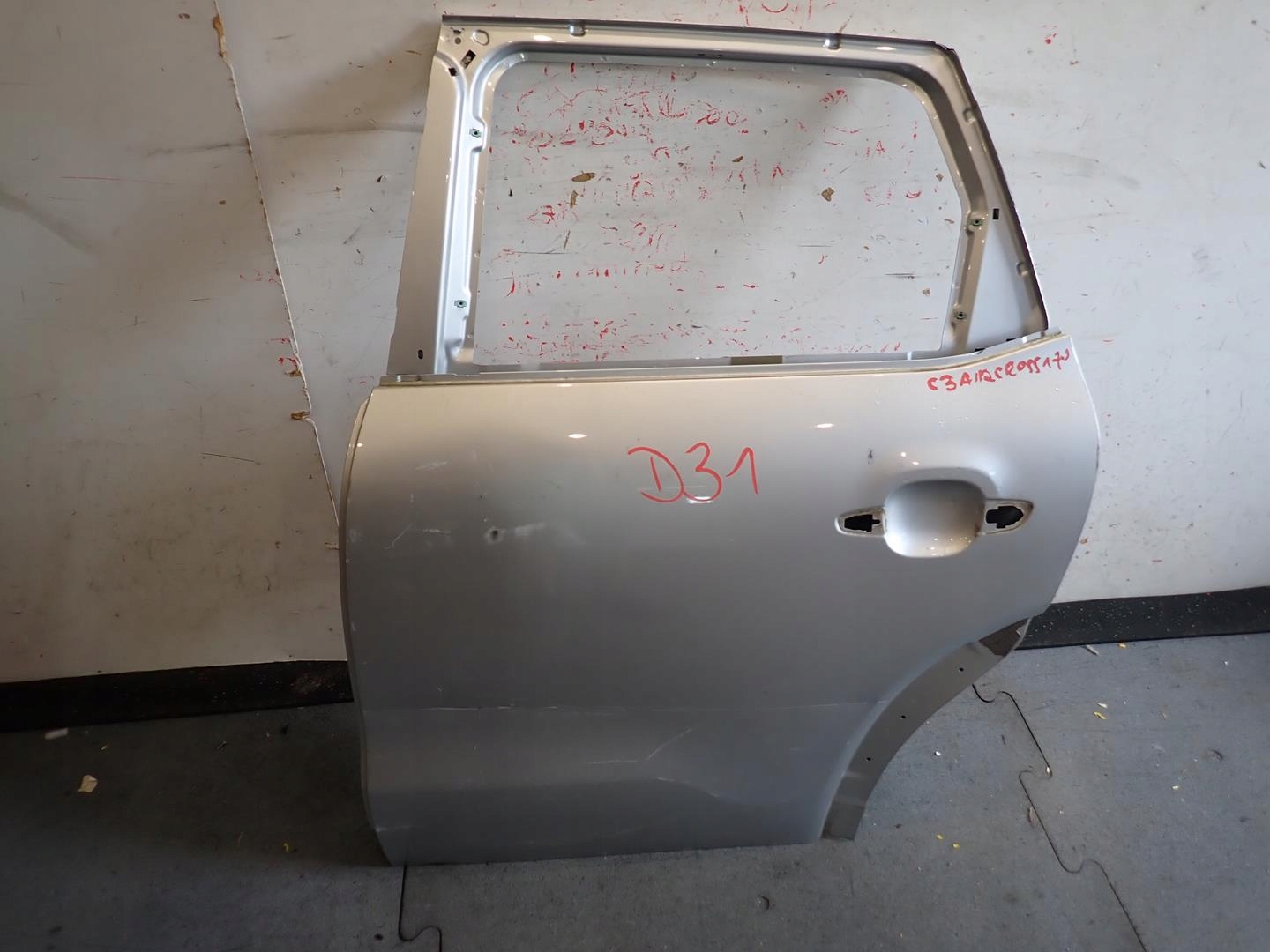 door rear part rear. left CITROEN C3 AIRCROSS 2017