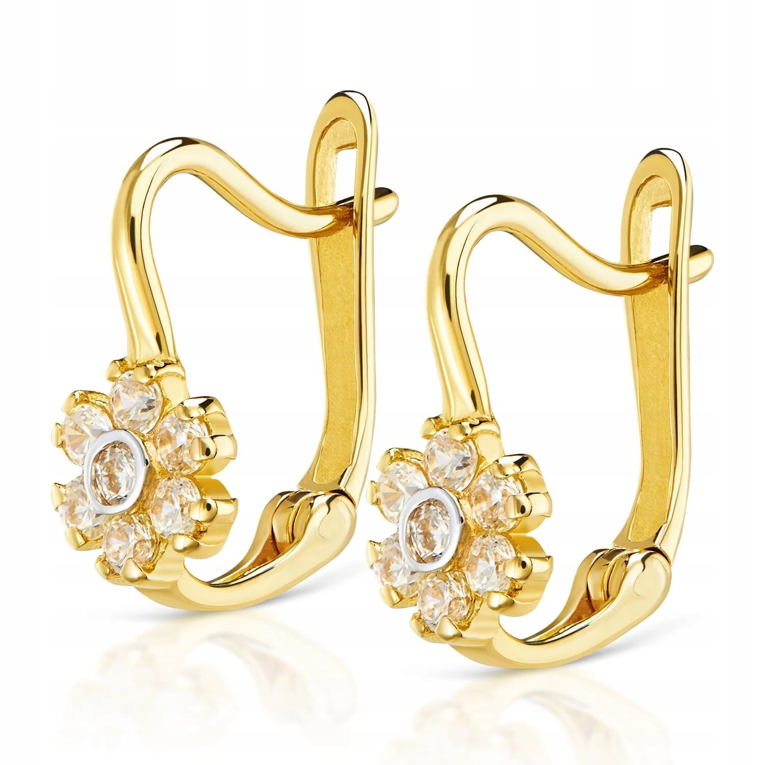 Náušnice První Svaté Přijímání Ryzost 585 Květina