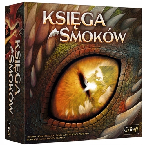 Gra Rodzinna Dla Dzieci Księga Smoków Towarzyskie Gry Planszowe Rodzinne