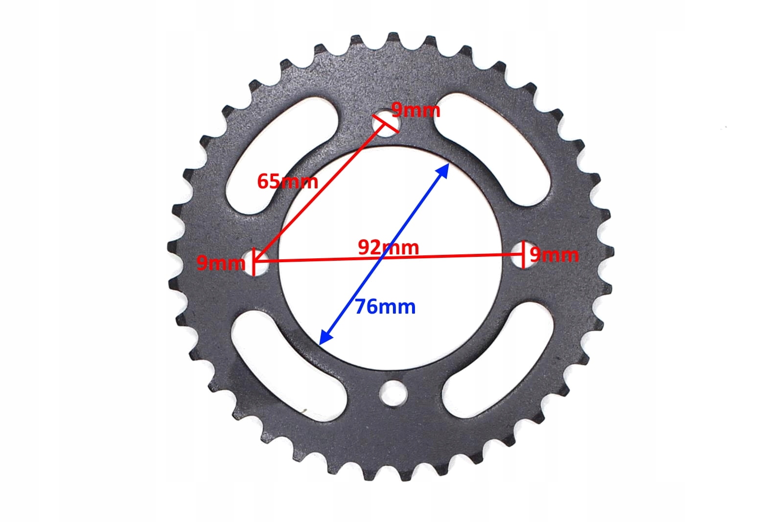 ZĘBATKA TYŁ CROSS 125 42037z NOWY TYP HB