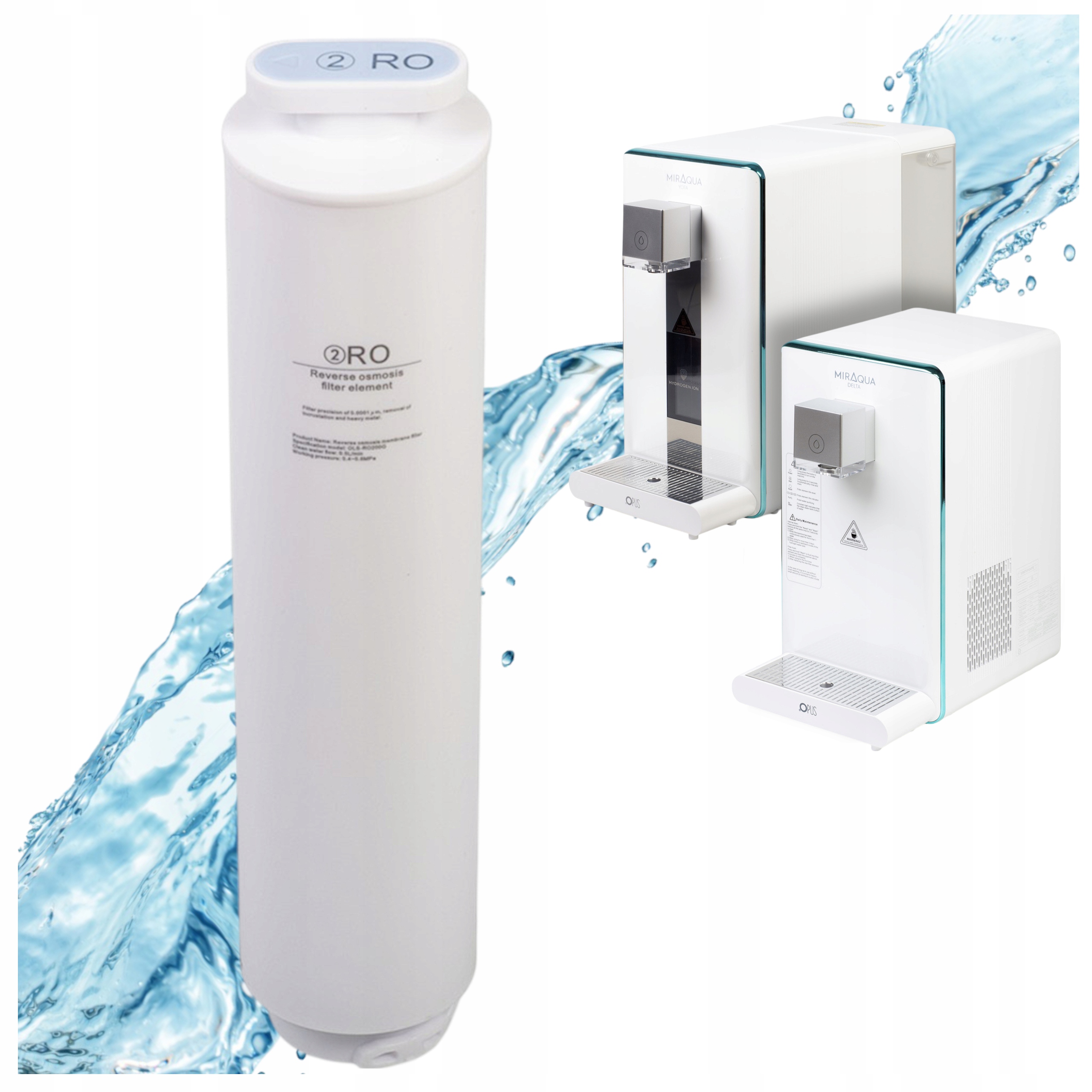 Filtr Ro Wkład Membrana odwróconej osmozy do Opus Miraqua Yota Delta