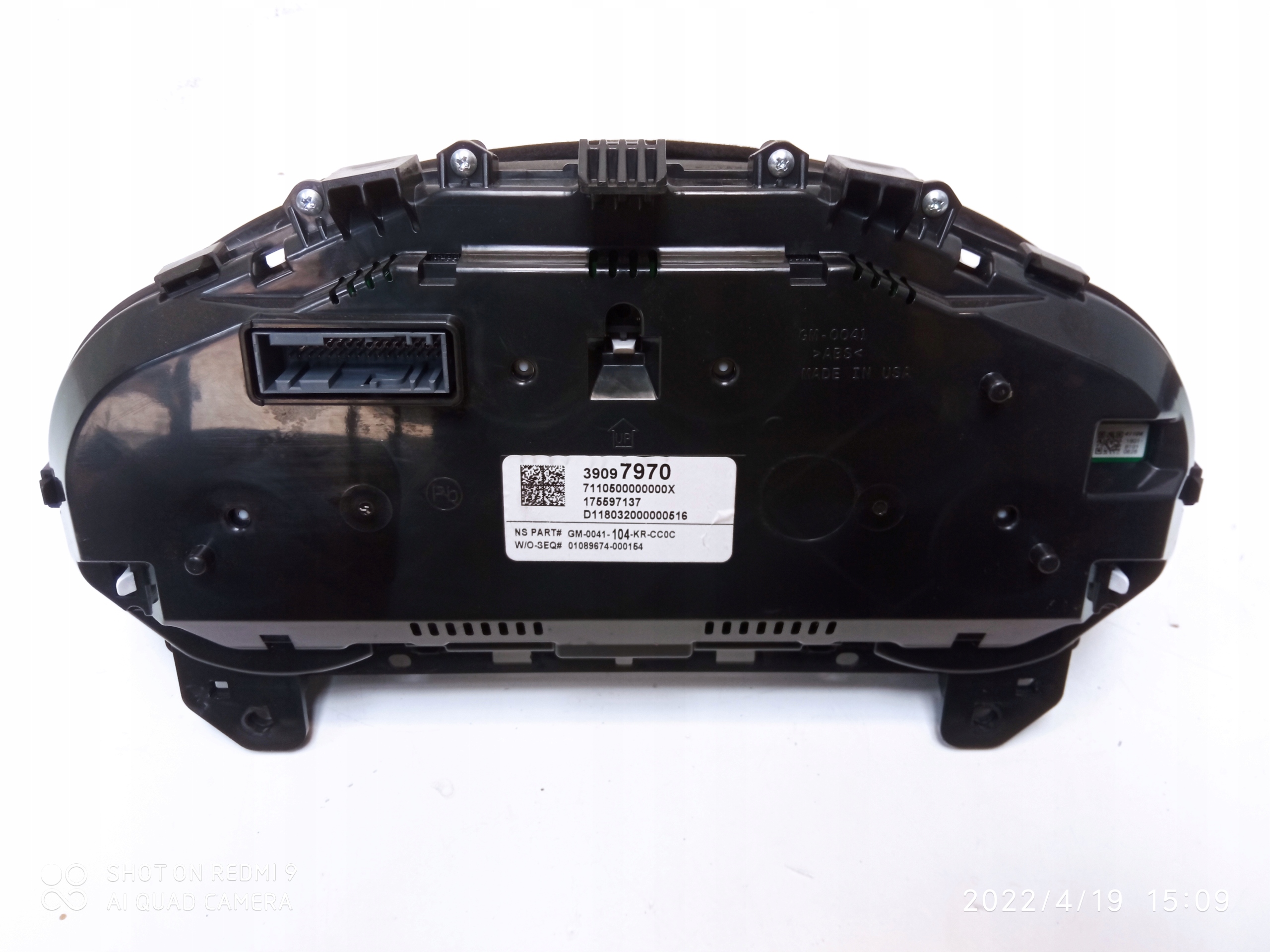 OPEL ASTRA K dials dials EUROPA DIESEL 39097970