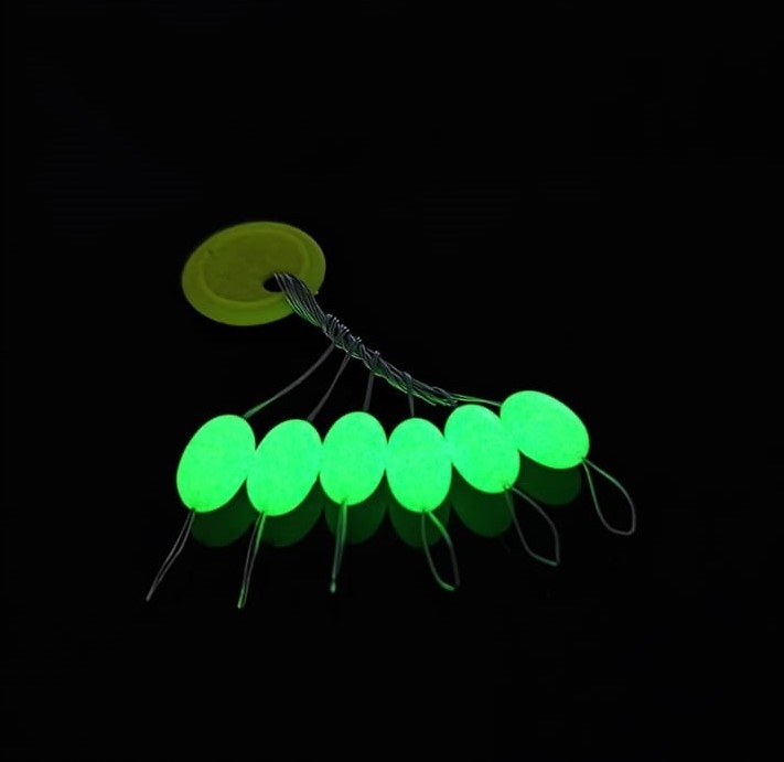 Stoper Stopery Silikonowe Fluo Fluorescencyjne Baryłka Fasolka Rozmiar M