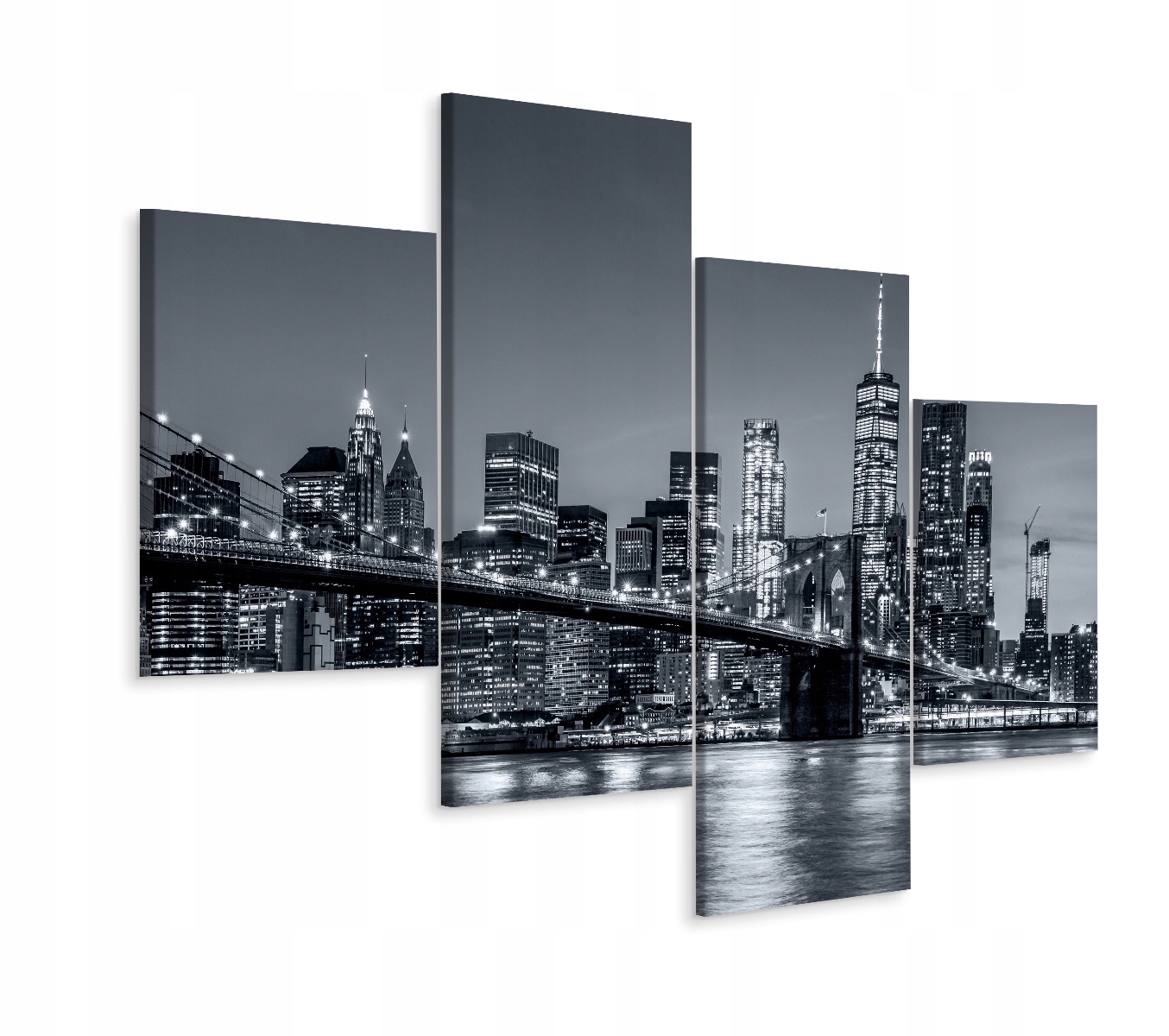 

Obraz 4 Częściowy Nyc Most Brookliński 3D 120x75