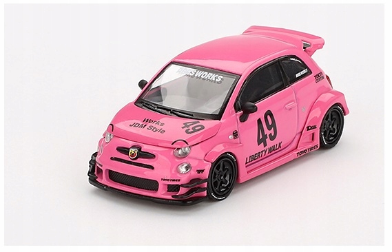 ミニカー MINI GT LB-WORKS x Abas Works ABARTH 595 1/64 MINI GT LB-WORKS x Abas Works ABARTH 595 Red / LB