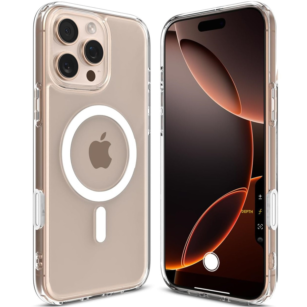 Pouzdro pro iPhone 16 Pro, Spigen Ultra Hybrid Mag pro MagSafe Sklo na displej