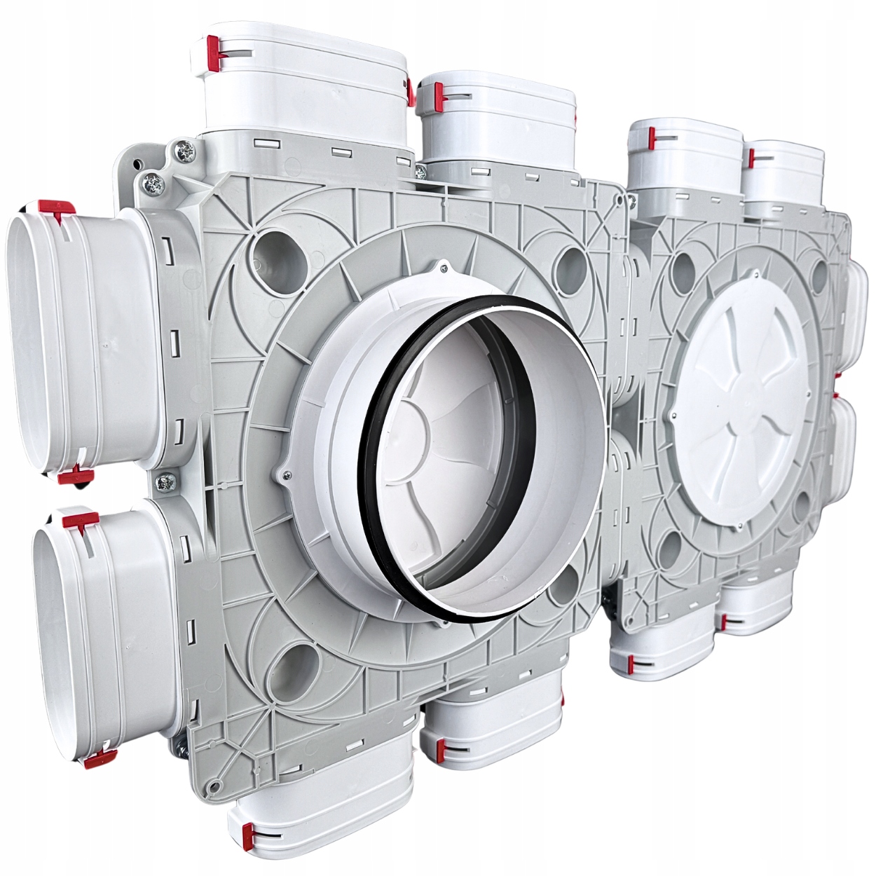 Rozvodná skříň Rekuperace Oválný systém Flat 12x52/160 mm