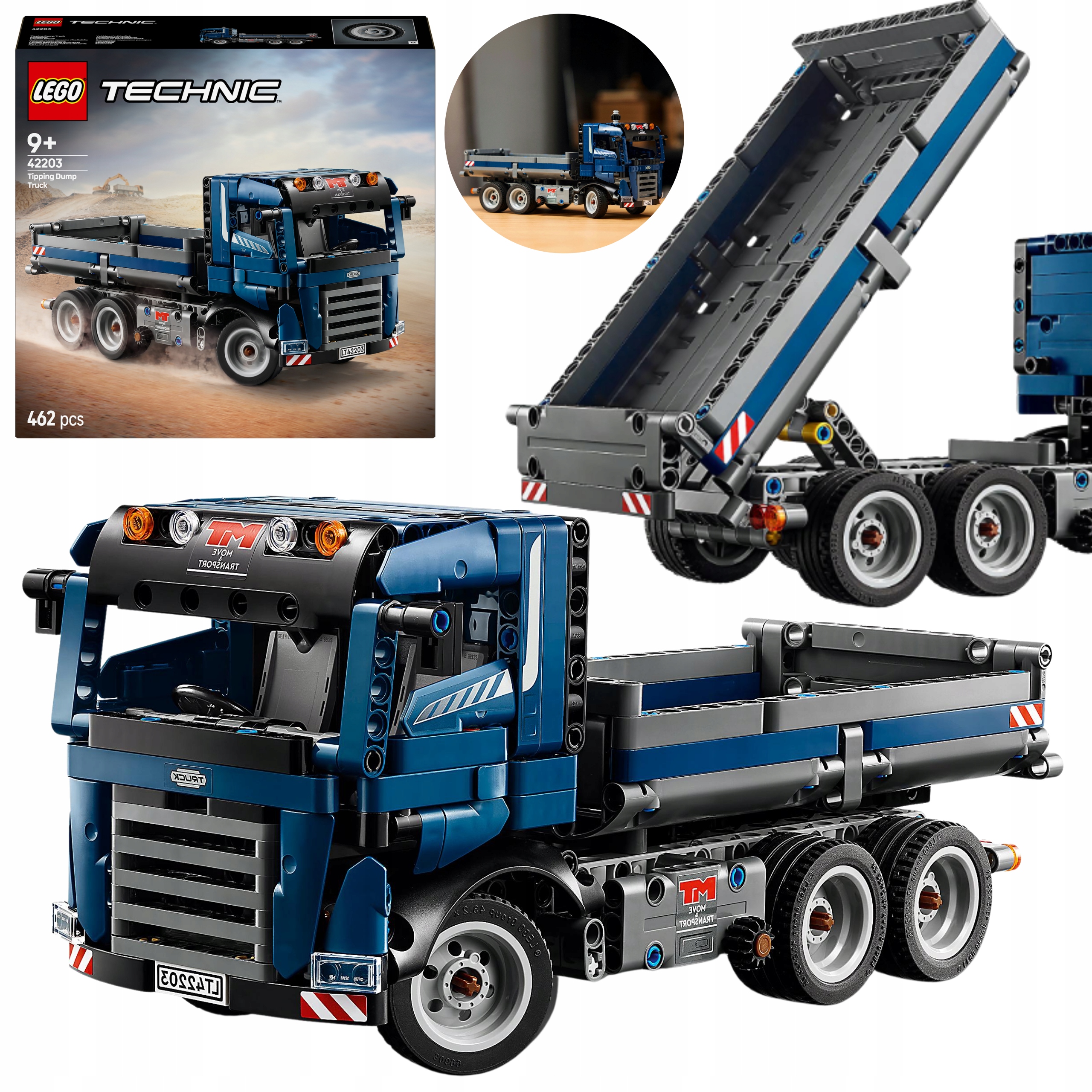 Lego Technic Zestaw Klocków XXL Wywrotka Z Przechylaną Skrzynią