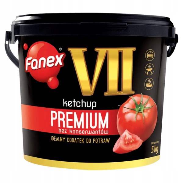 (dp) Kečup Č. VII 5 Kg Fanex