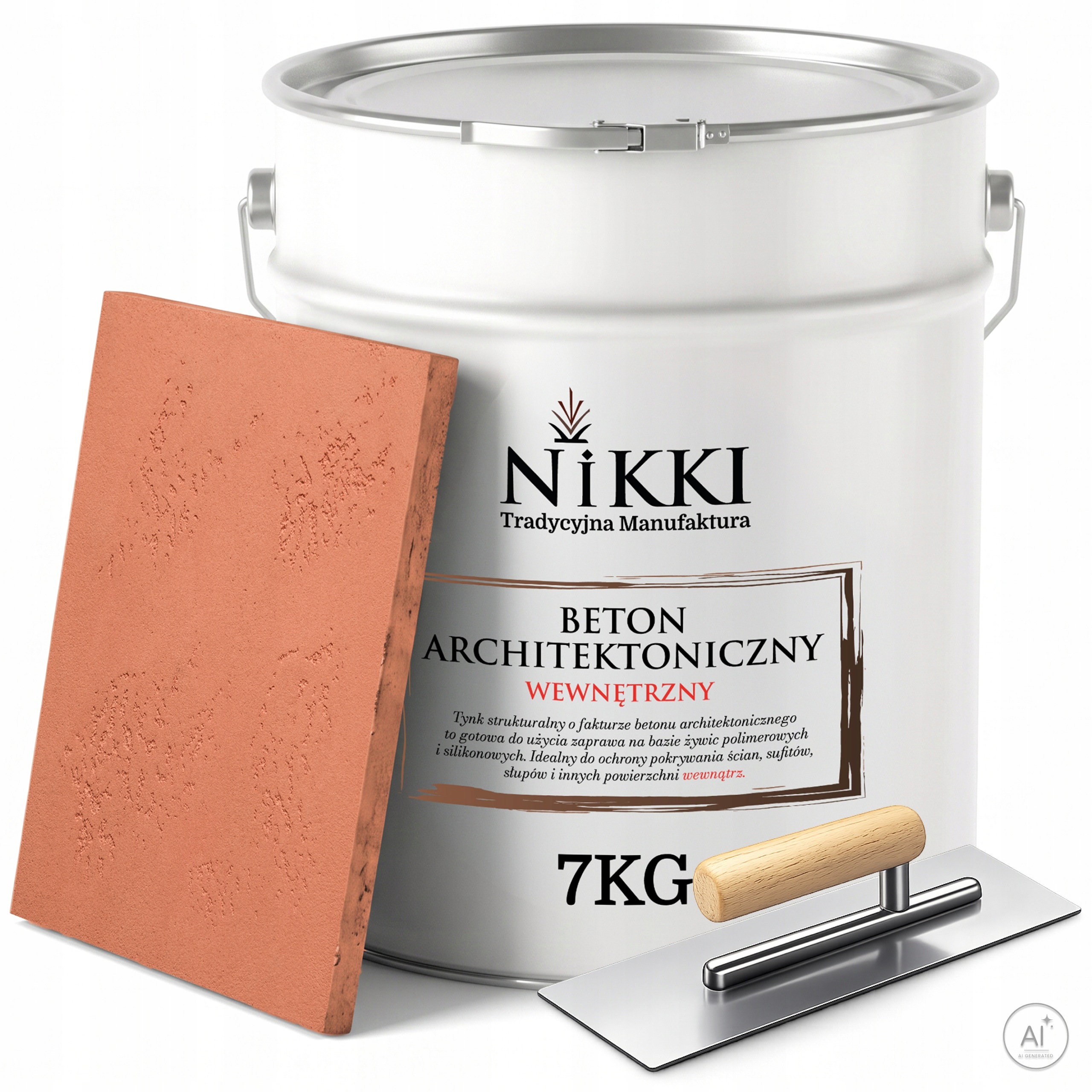 Dekorativní architektonický beton vnitřní 7 kg Pudrová Růžová F315 Paca