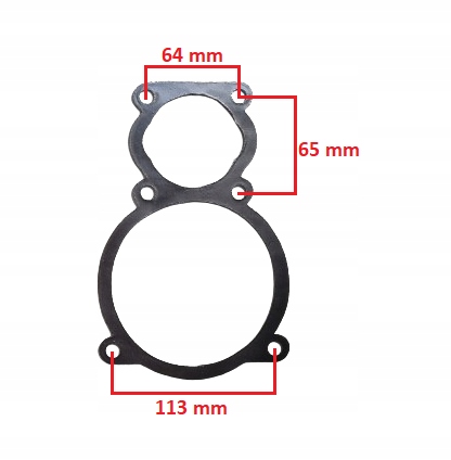 Płyta zaworowa z uszczelkami do kompresorów ABAC B6000 Metabo Gudepol Typ brak informacji