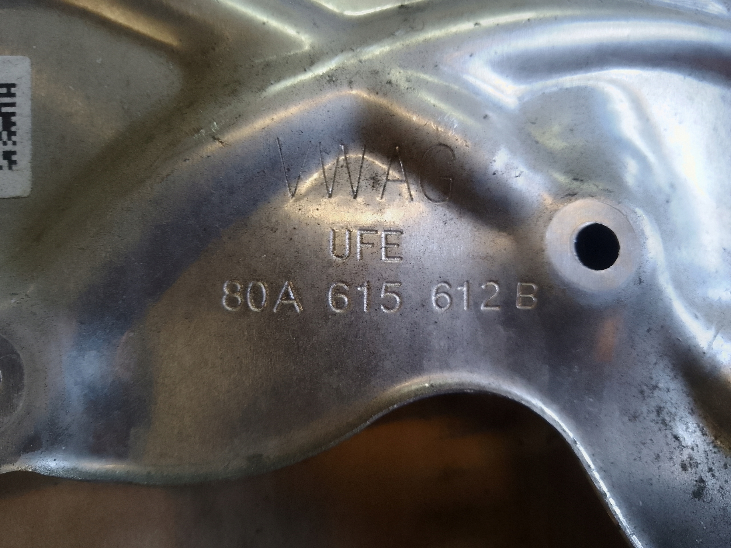 Blende Abdeckung TARCZY rechts heck AUDI A6 C8 80A615612A