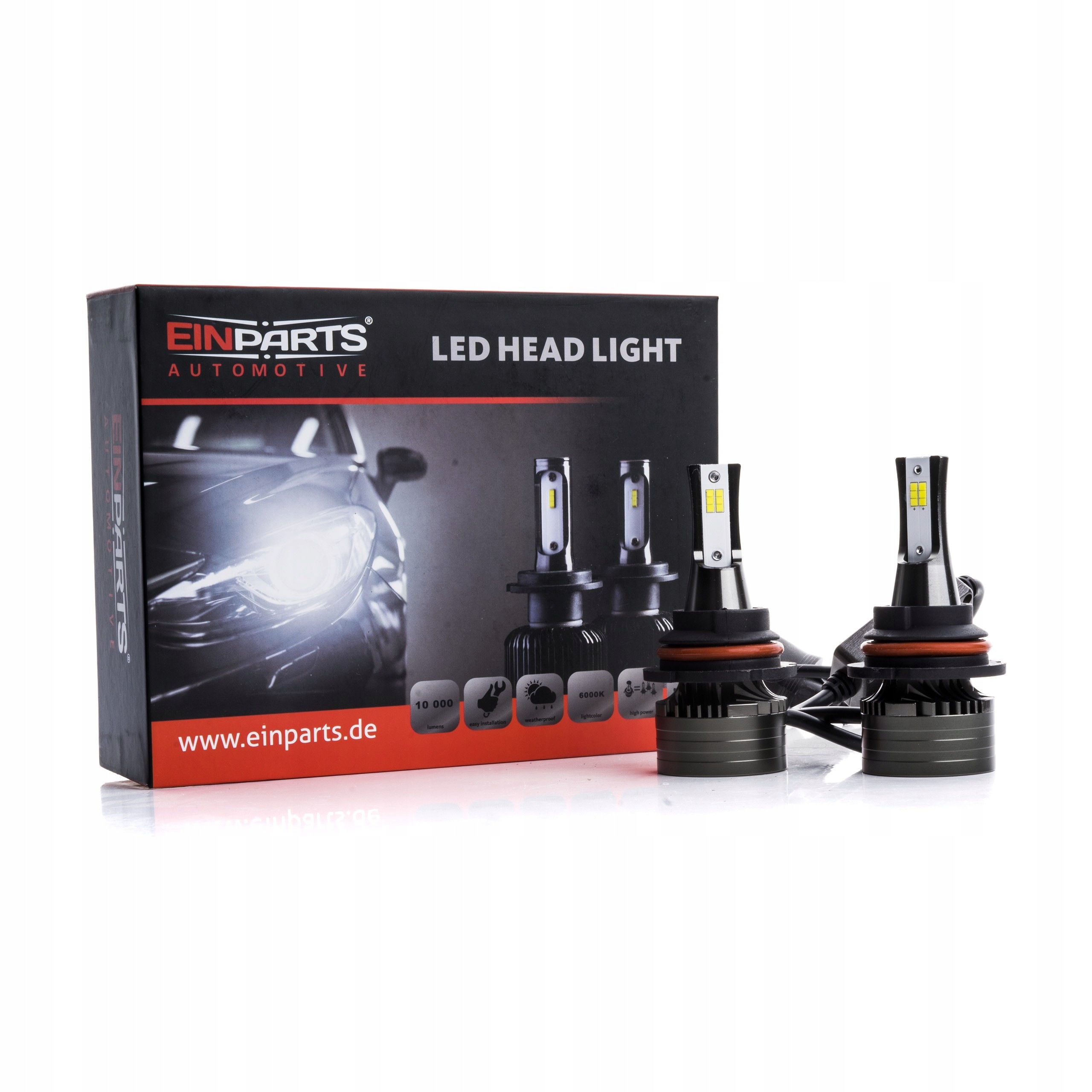 Led žiarovky HB5 EinParts EPLH44 Seoul Csp 6000K Canbus 2 ks