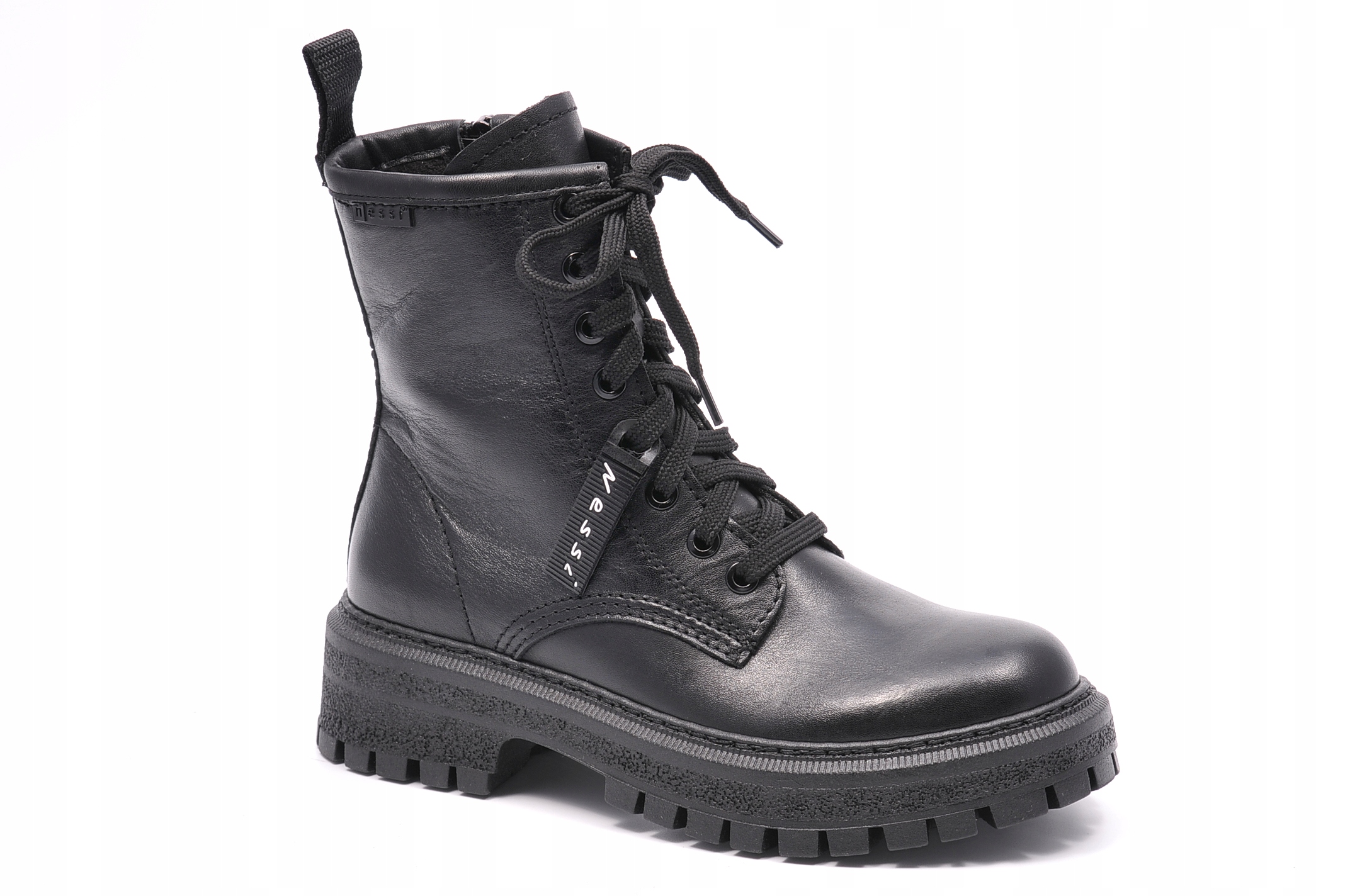 Kotníkové Boty Nessi 23560 Černá 1 Velikost 36