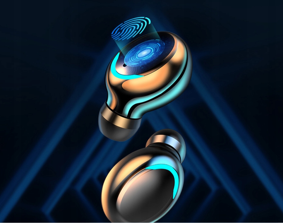 SŁUCHAWKI SPORTOWE do iPhona samsunga PAWERBANK Model F9-5