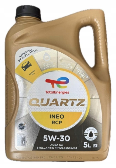 Olej Total Quartz Ineo Rcp 5W30 5L
