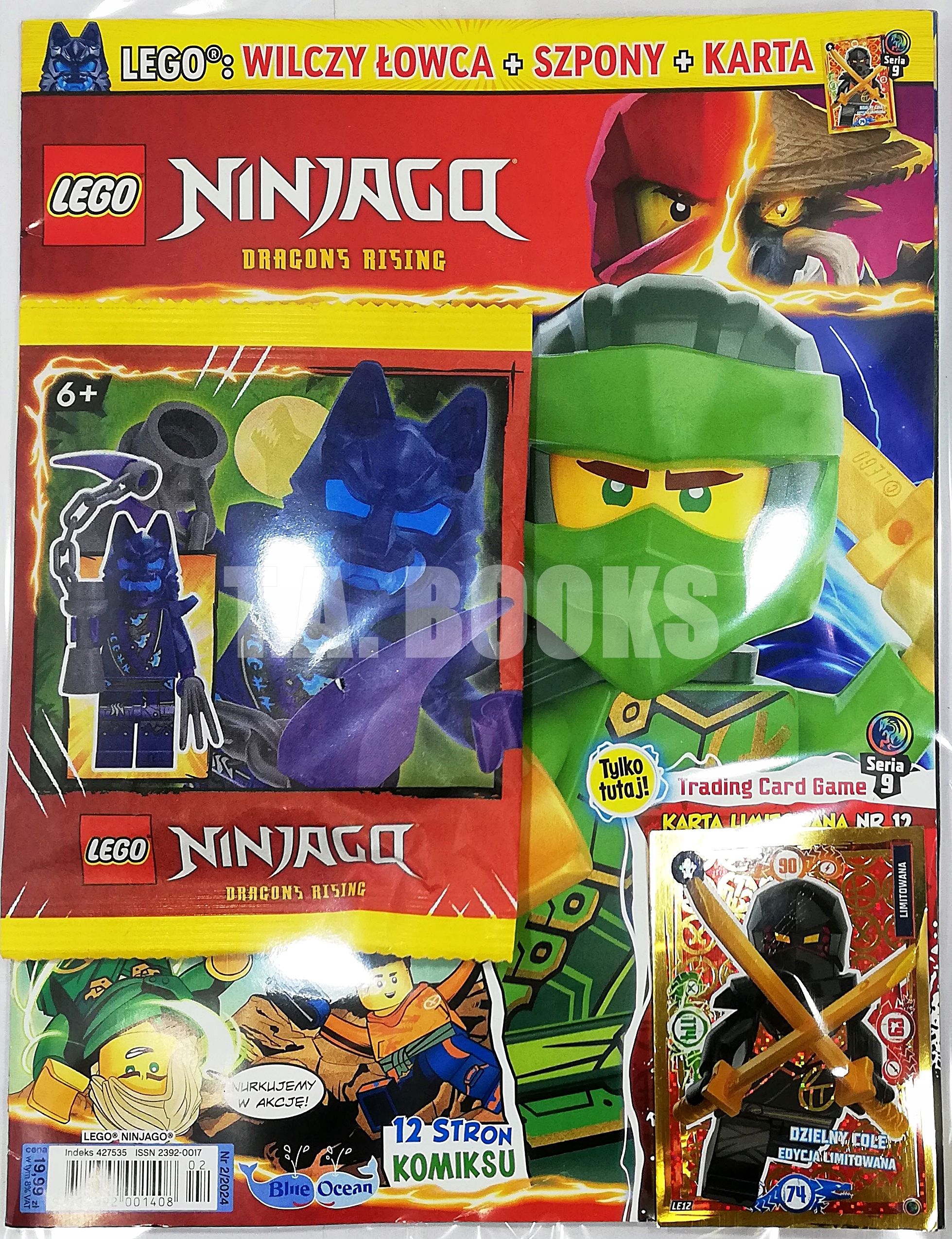 LEGO NINJAGO 2/2024 MAGAZYN + WILCZY ŁOWCA