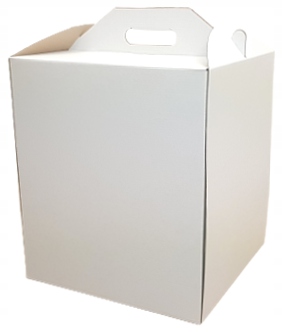 

Opakowanie Karton na Tort 30x30x35cm Białe Pudełko