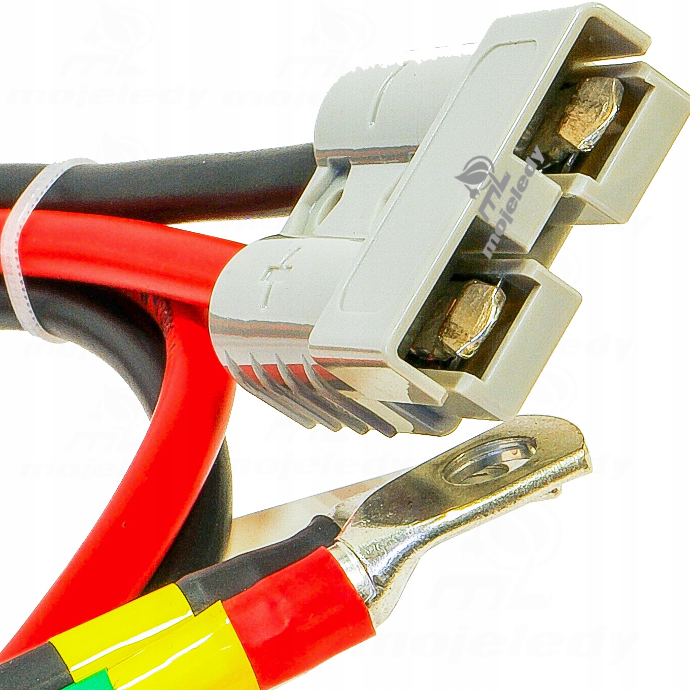 150cm sada kabel Lgy 16mm očko M8 Anderson 50A baterií invertoru