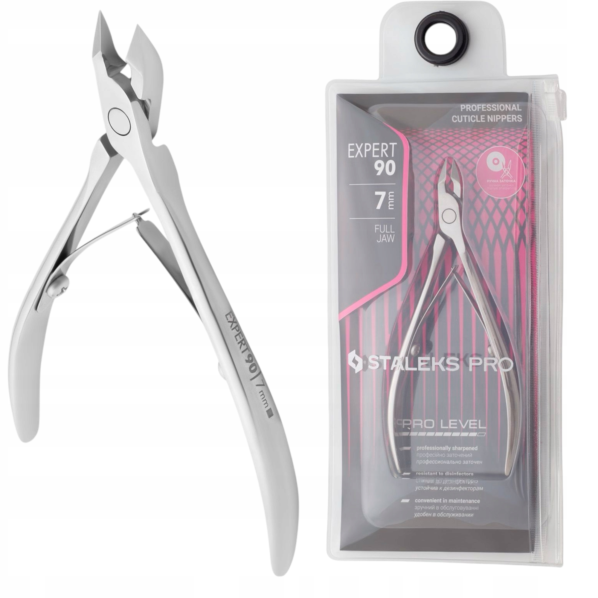 Staleks Profesionální nůžky na kůžičku 7 mm NE-90-7