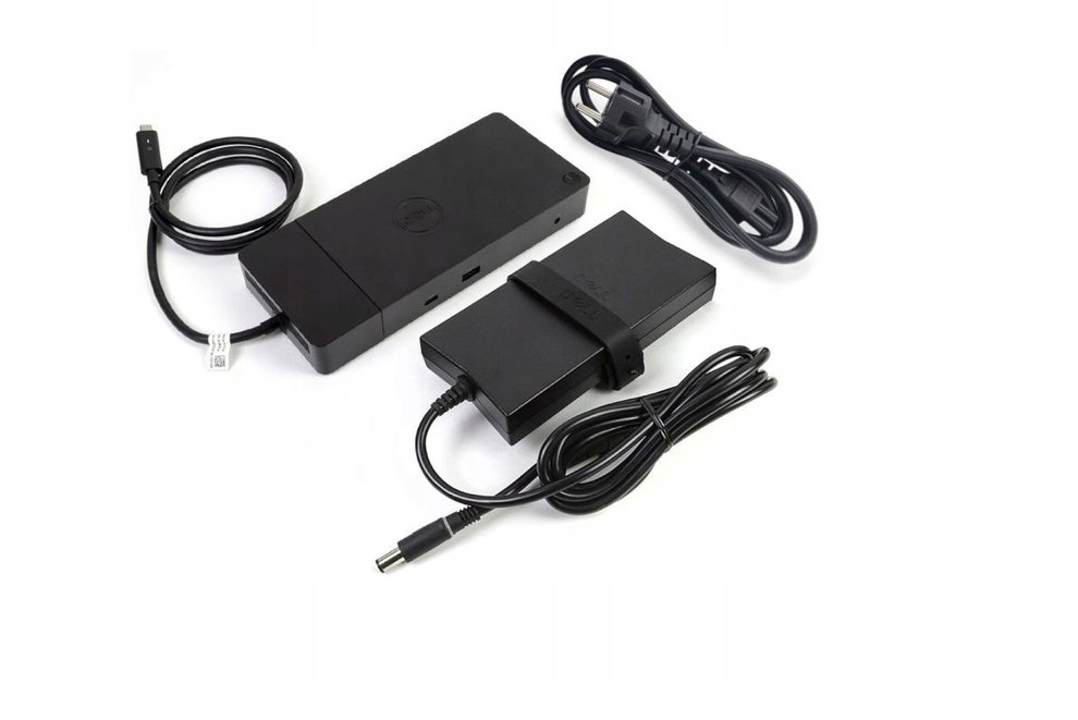 Nowa Stacja dokująca Dell WD19 Thunderbolt 3 Hdmi Dp Usb-c zasilacz 130W