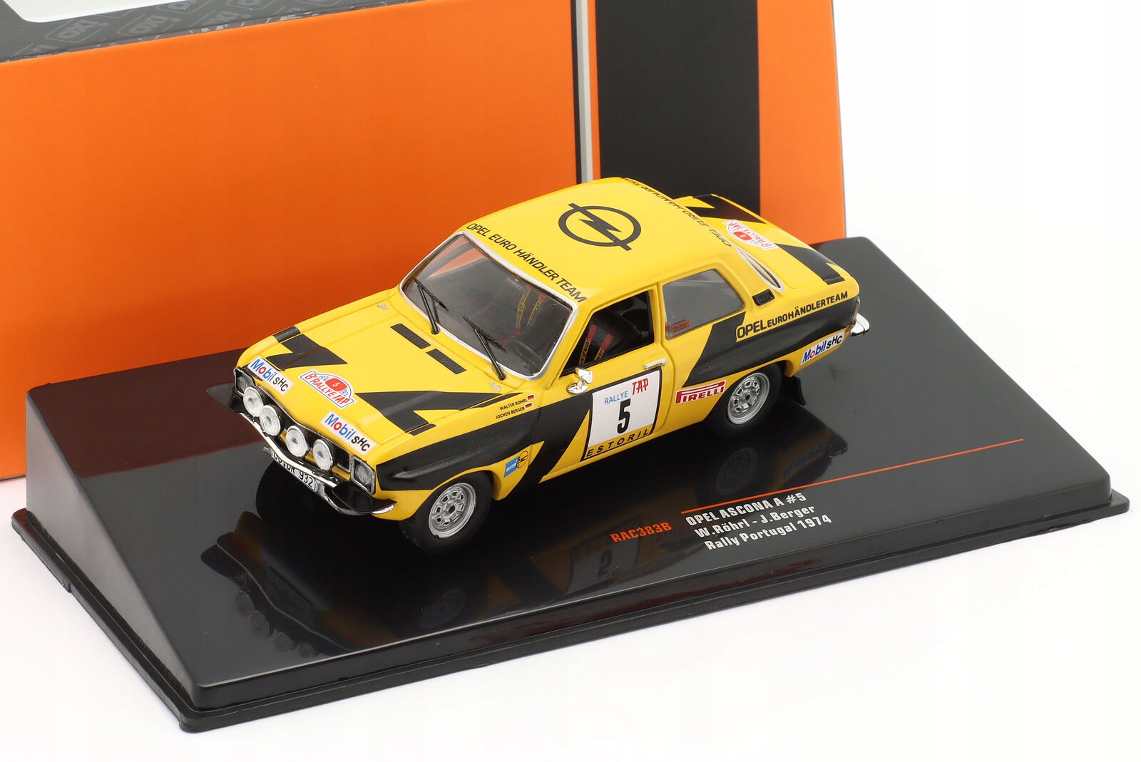 Opel Ascona A #5 W.Rohrl Portugal Rallye 1/43 ixo
