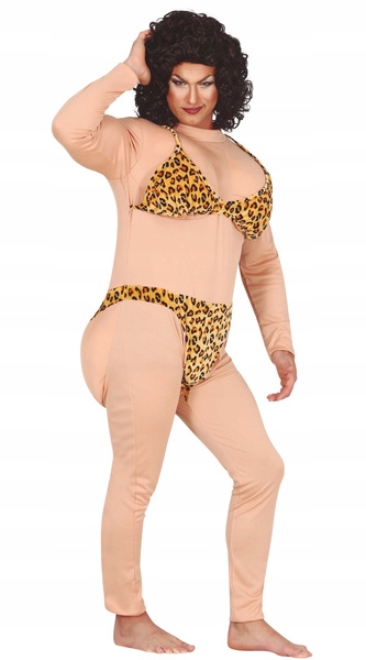 Kostým Chlap V Bikini Panterka Siláčka L