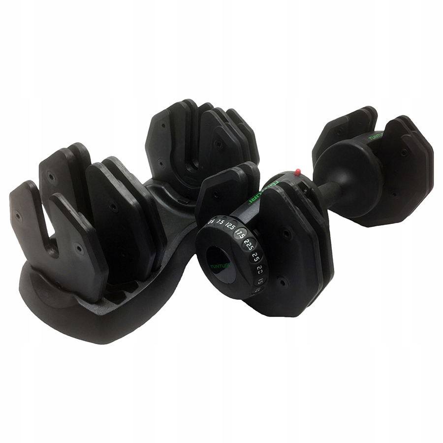 Hantle Regulowane do Ćwiczeń Crossfit Trening Tunturi Selector 2.5kg - 25kg Marka Tunturi