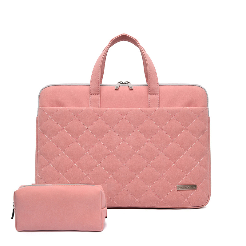 

Etui/torba pikowane Jq Paola na laptopa 15,6 róż