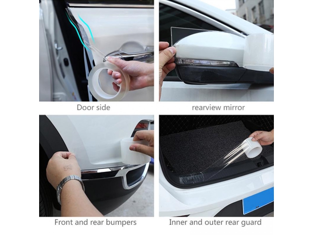 PRZEZROCZYSTA TAŚMA OCHRONNA NA PROGI DRZWI 3cm 5m EAN (GTIN) 0080068763970