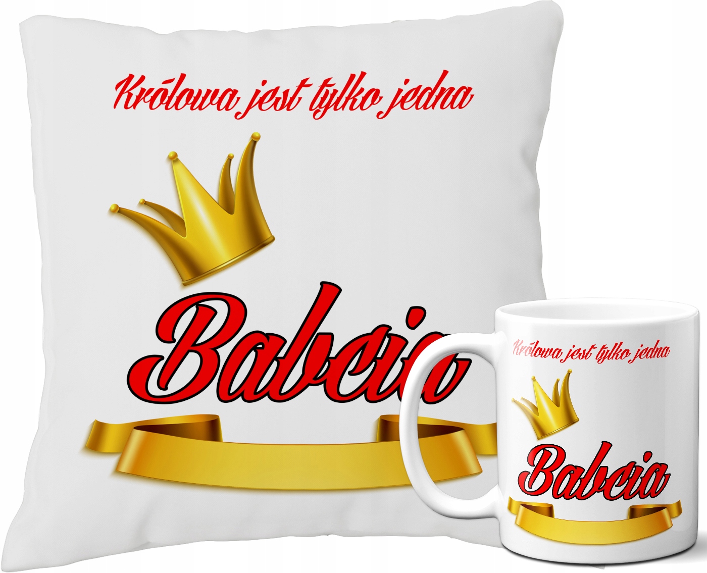 

Poduszka + Kubek - Prezent Dzień Babci Dziadka