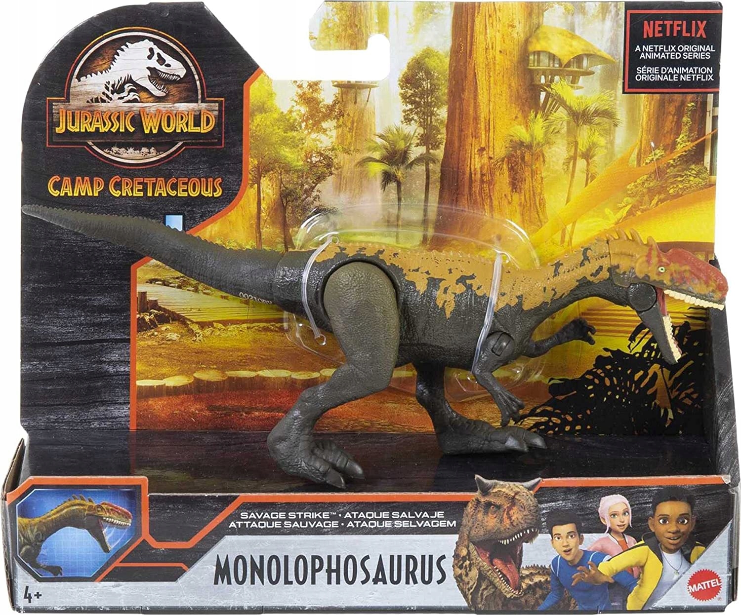 

Jurassic World Dinozaur Monolophosaurus figurka