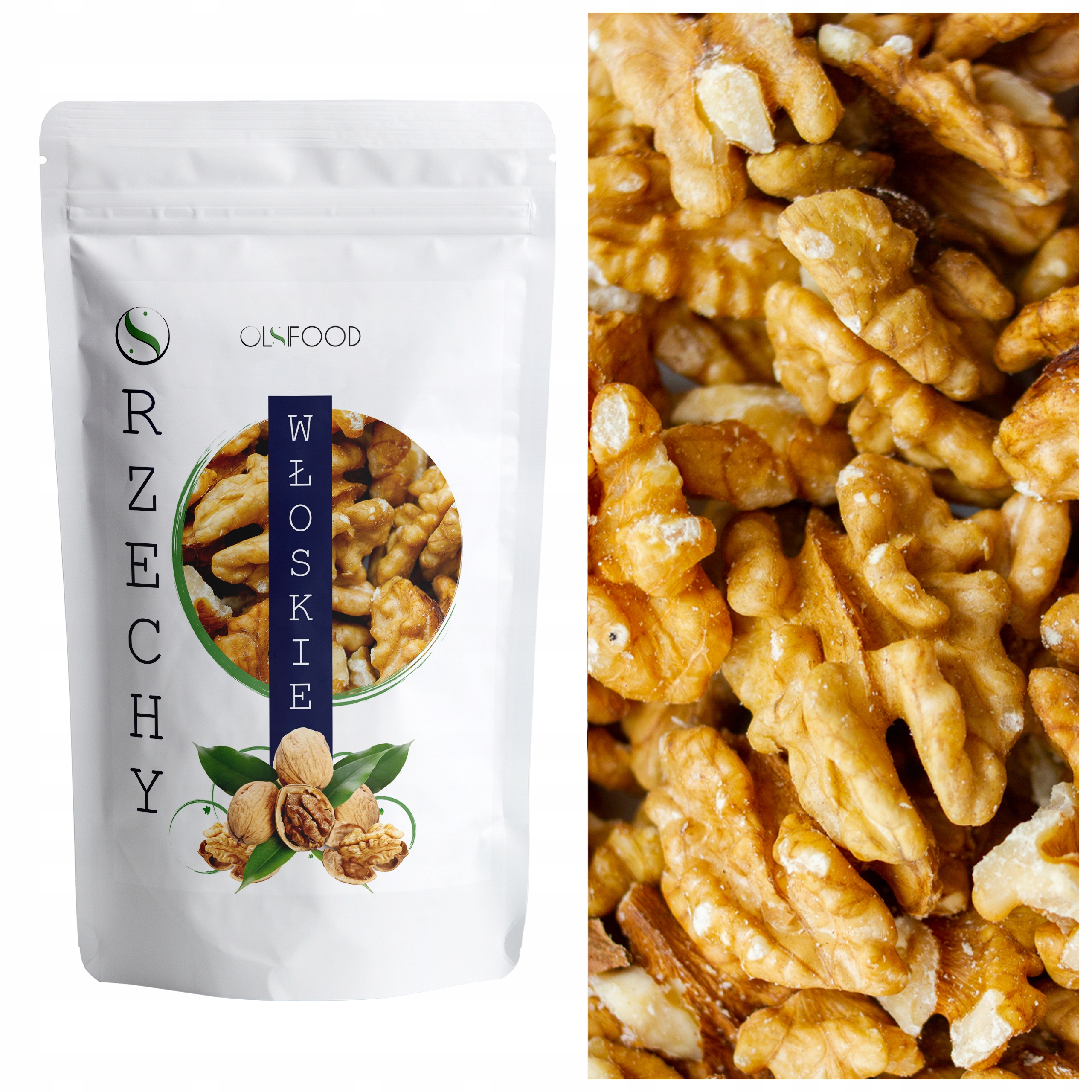 Vlašské ořechy Premium z Chile Světlé, Velké, Aromatické Čerstvá várka 1 kg