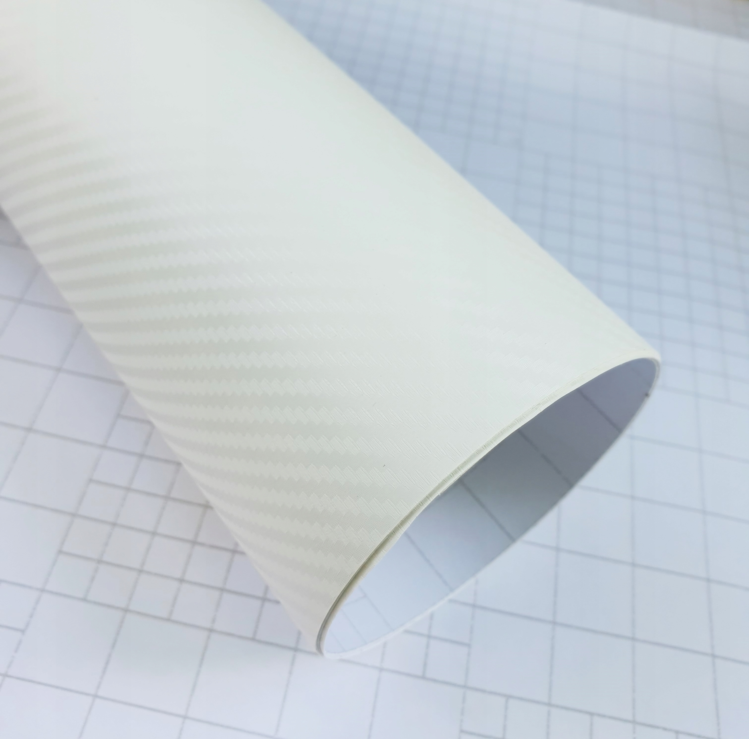 

Folia 3D Samochodowa Okleina Carbon 152x30 Biała