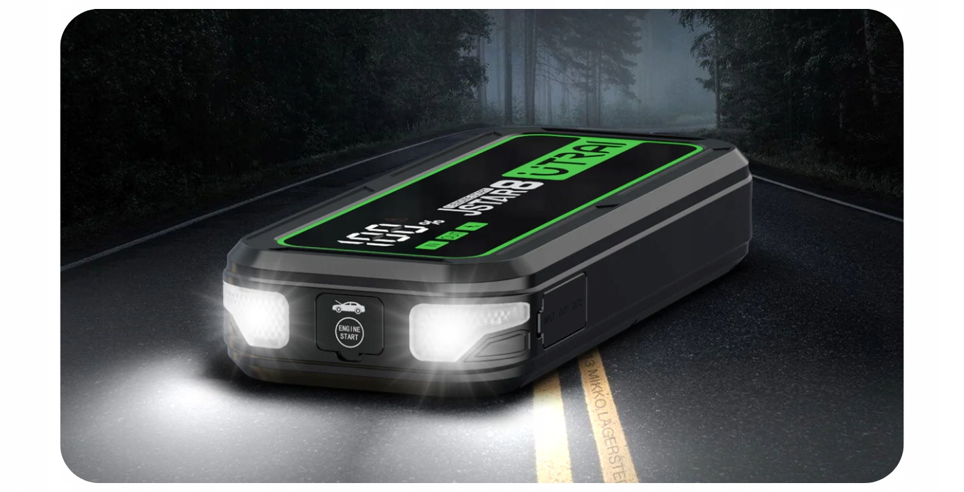 URZĄDZENIE ROZRUCHOWE DO SAMOCHODU 3000A ROZRUCH JUMP STARTER POWERBANK EAN (GTIN) 5905454663502