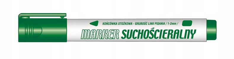 

Marker suchościeralny Tetis KM107-ZO zielony