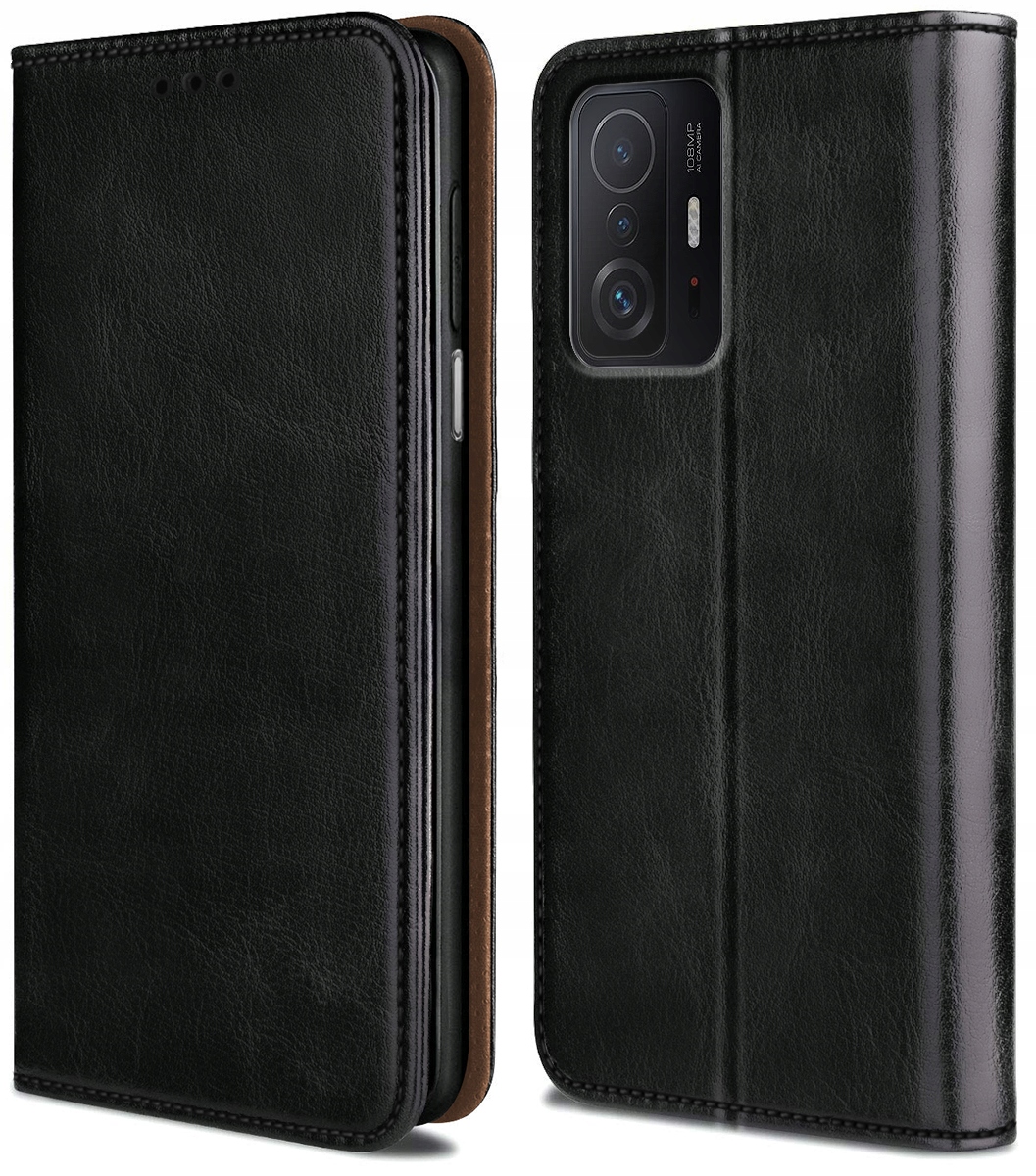 

Etui Skórzane Case Szkło do Xiaomi 11T /11T Pro