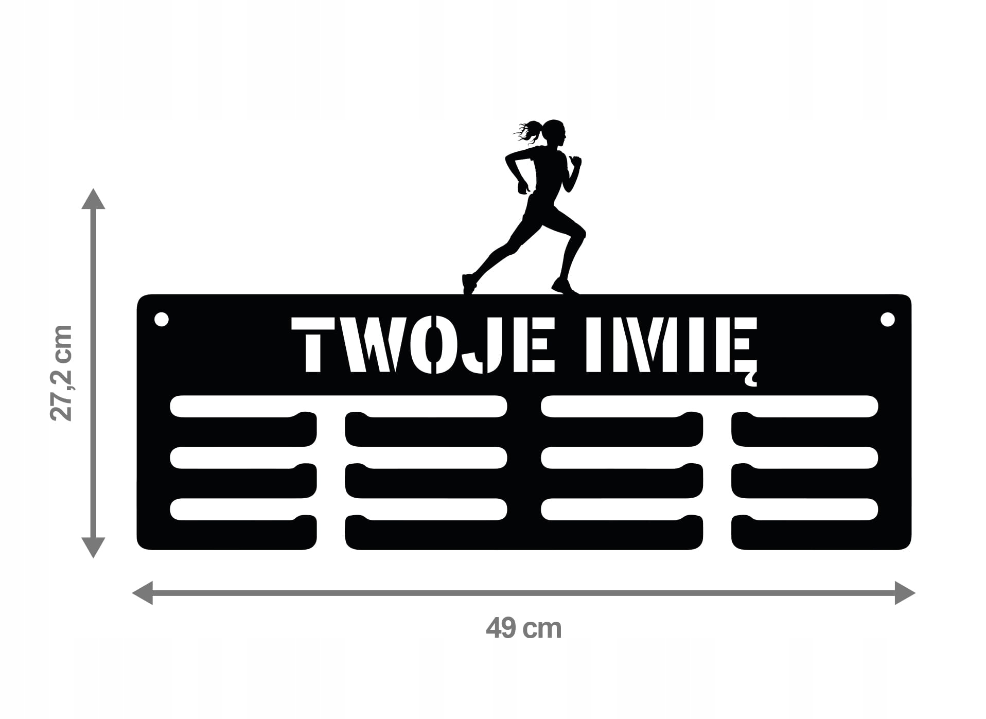 Wieszak na medale KOBIETA 213.1 49cm