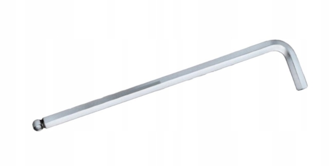 

Klucz imbusowy 6mm długi z kulką Crv Richmann