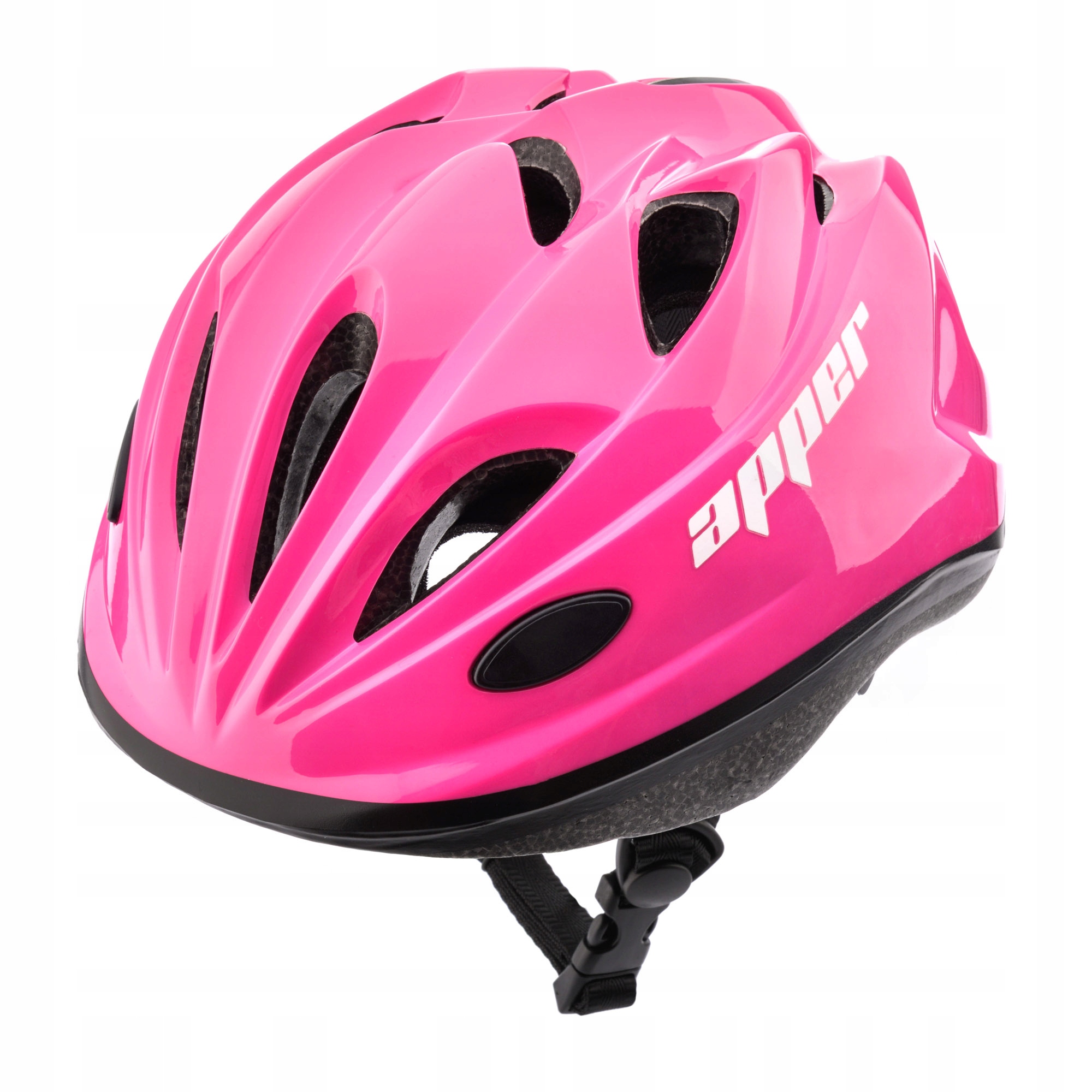 KASK ROWEROWY REGULOWANY DZIECIĘCY DLA DZIECI METEOR KS07 M 52-56 cm Apper