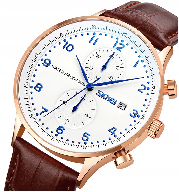 Pánské hodinky Skmei skm.19301b.mn analogový chronograf datumovka