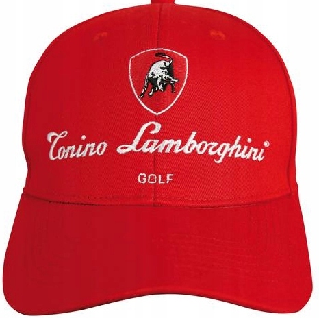 Čepice Tonino Lamborghini Golf červená