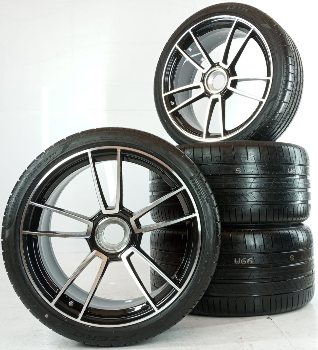 KOŁA LETNIE PORSCHE 911 991 992 TURBO S CENTRAL LOCK ORYGINAŁ 20 21 CALI